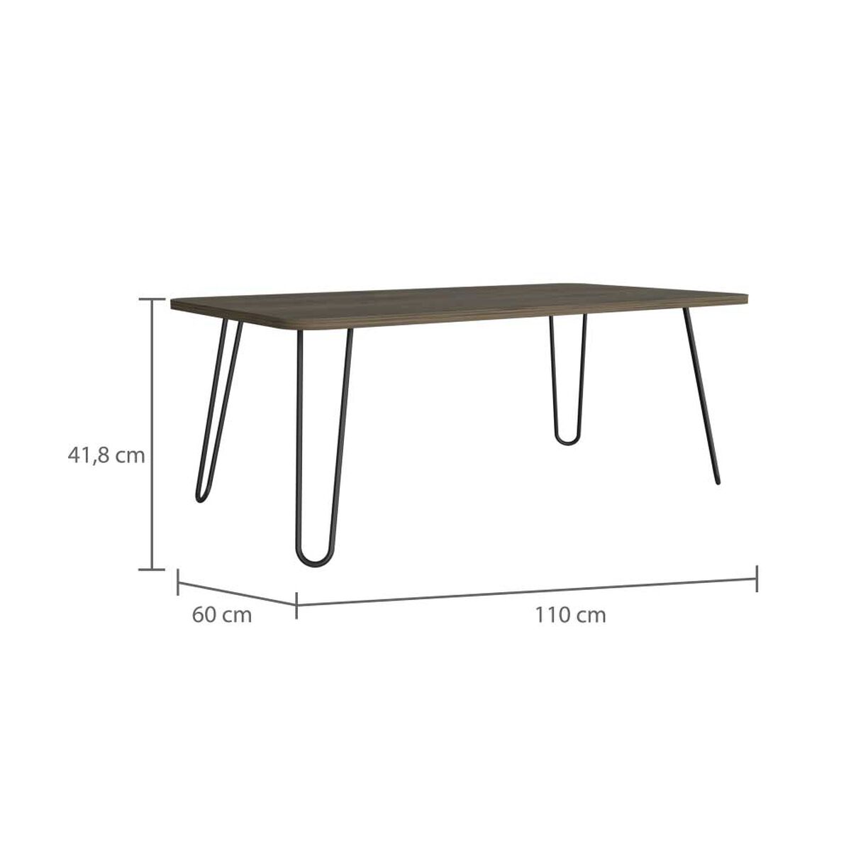 Mesa de Centro TuHome Andorra Blanco
