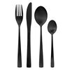 Juego de Cubiertos Urban Products Acero Inoxidable Negro 16 Piezas