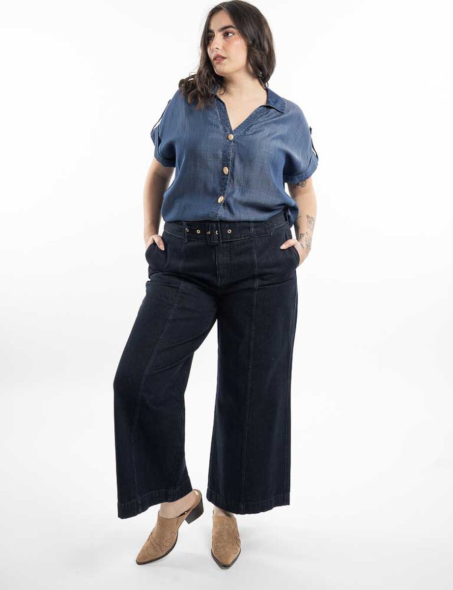 Jeans Wide Leg Mujer Extralindas