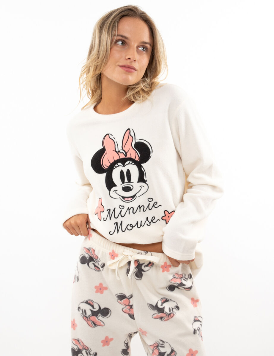 Pijama Polar Mujer Minnie