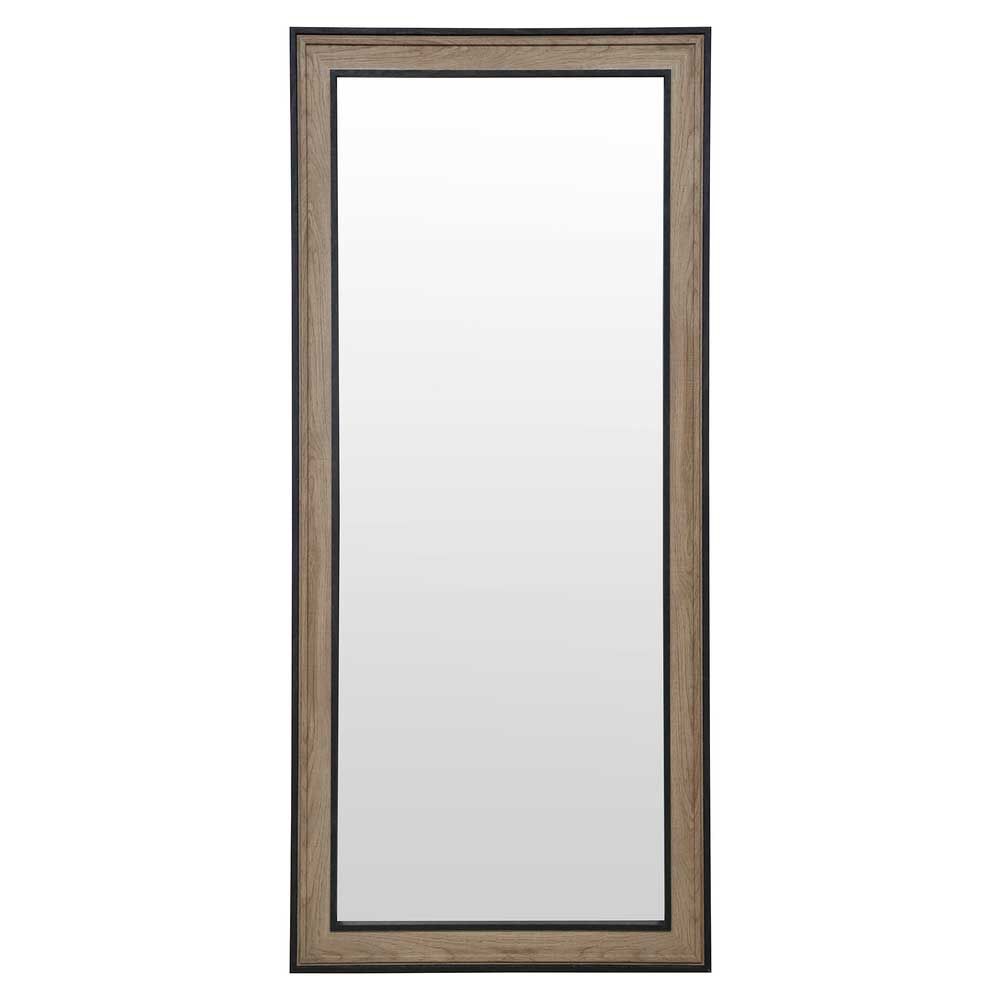 Espejo de Pared Doral 55X120 cm Café-Negro