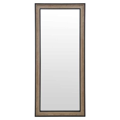 Imagen 1 del producto Espejo de Pared Doral 55X120 cm Café-Negro