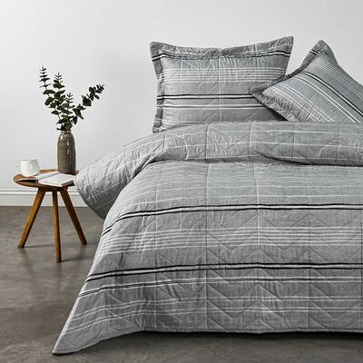 Quilt Estampado American Family King Onix