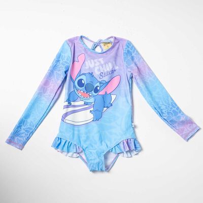 Traje de Baño Enterito Niña Stitch