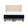 Cama Europea CIC Base Dividida 2 Plazas Premium + Respaldo Tiber