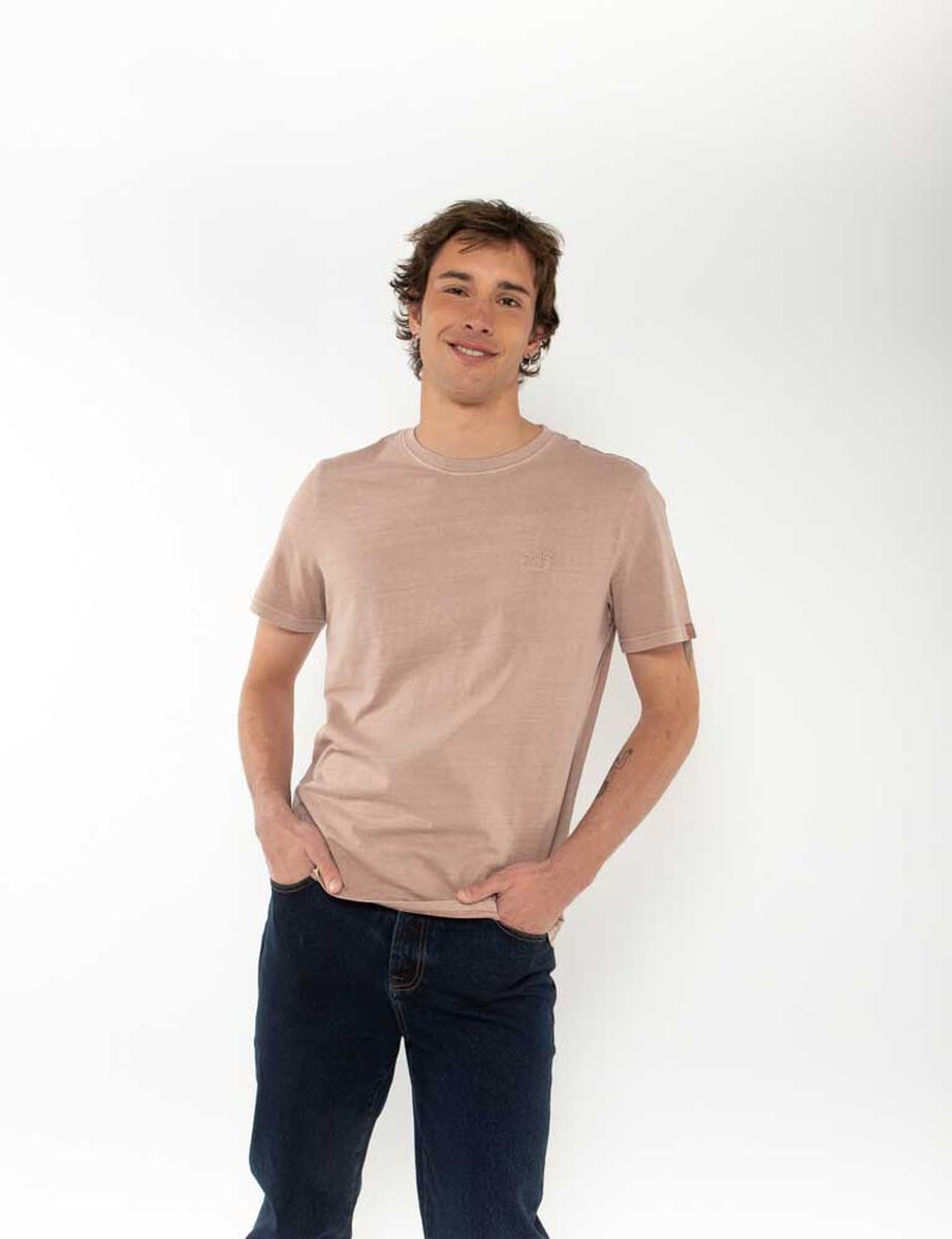 Polera Algodón Manga Corta Hombre Fiorucci