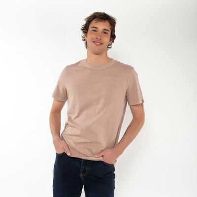 Polera Algodón Manga Corta Hombre Fiorucci