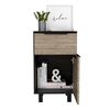 Velador TuHome Kaia 1 Cajón Wengue/Miel