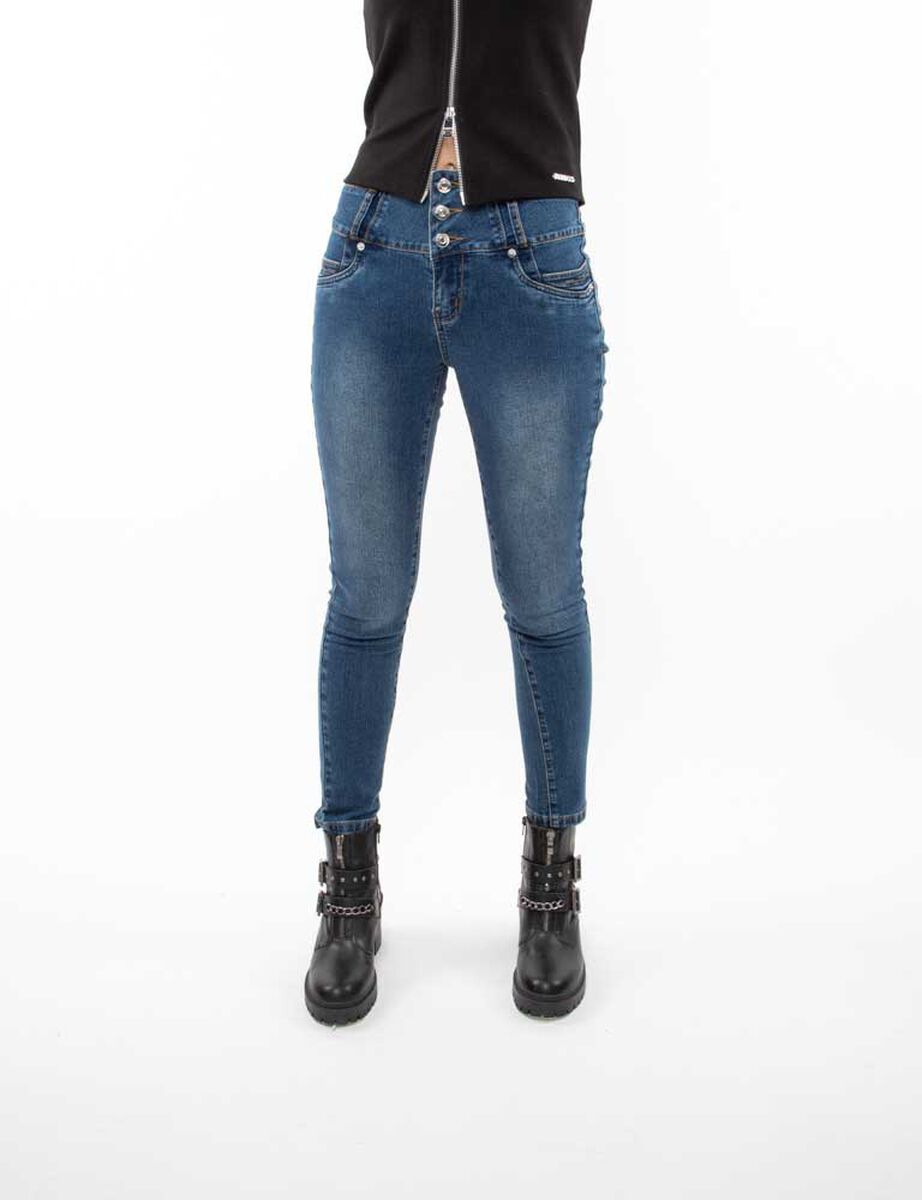 Jeans Skinny Push Up  Mujer Fiorucci