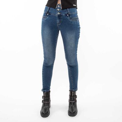 Jeans Skinny Push Up  Mujer Fiorucci