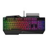 Teclado Gamer Targa TG-K120 RGB Semi Mec&aacute;nico Negro