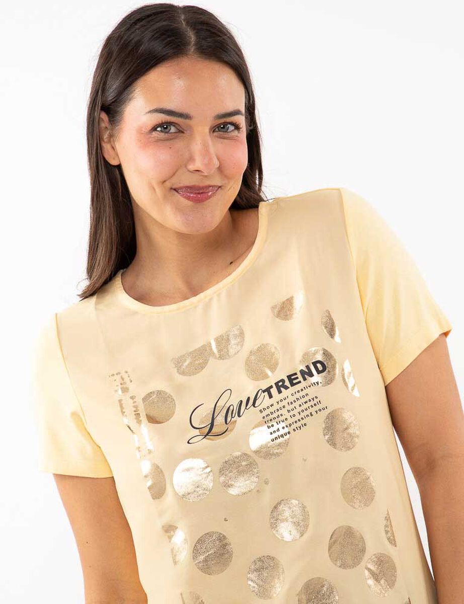 Polera Manga Corta Mujer Zibel