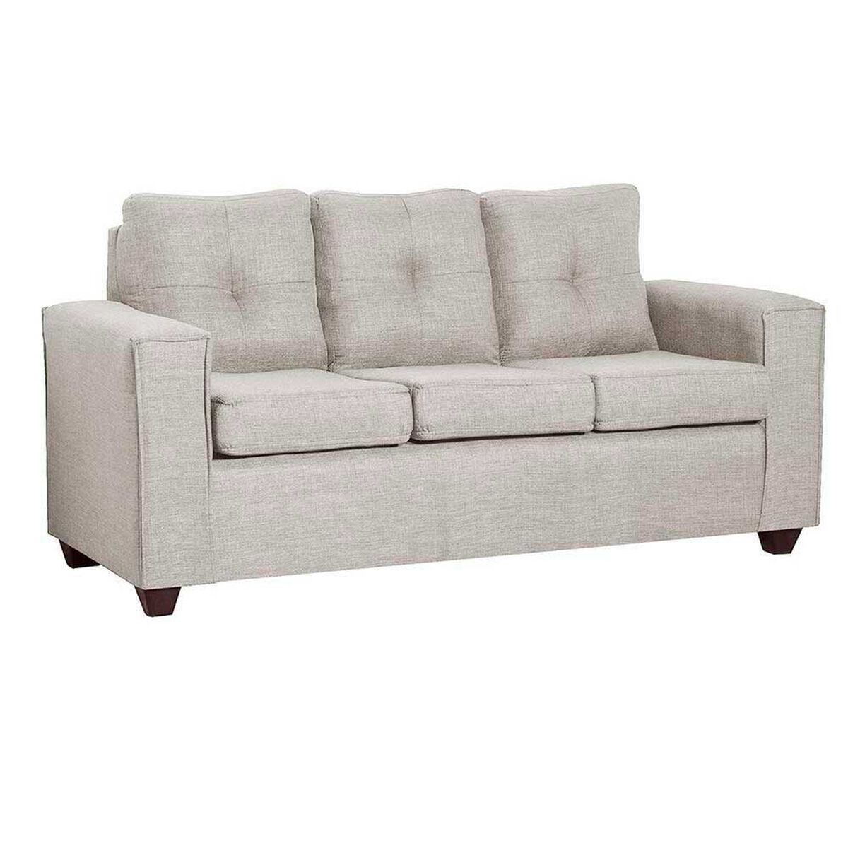 Sof&aacute; Black Factory Ranger 3 Cuerpos Crudo