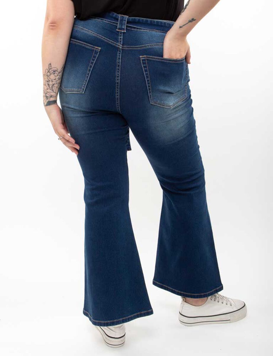 Jeans Flare Mujer Extralindas
