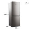 Mademsa Refrigerador Frío Directo 166 lts MED165 142,2x50CM