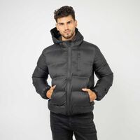Parka Hombre Zibel Negro, Tabaco, Verde-Osc