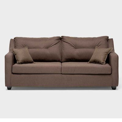 Imagen 2 del producto Juego de Living Almore Noruega Sofá 3 Cuerpos + Dos Sillones 1 Cuerpo Café