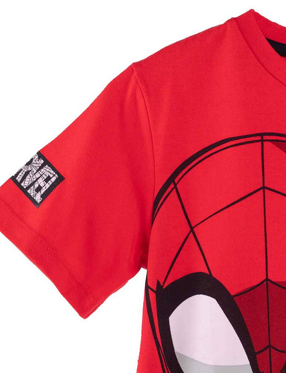 Polera de Algodón Niño Spiderman