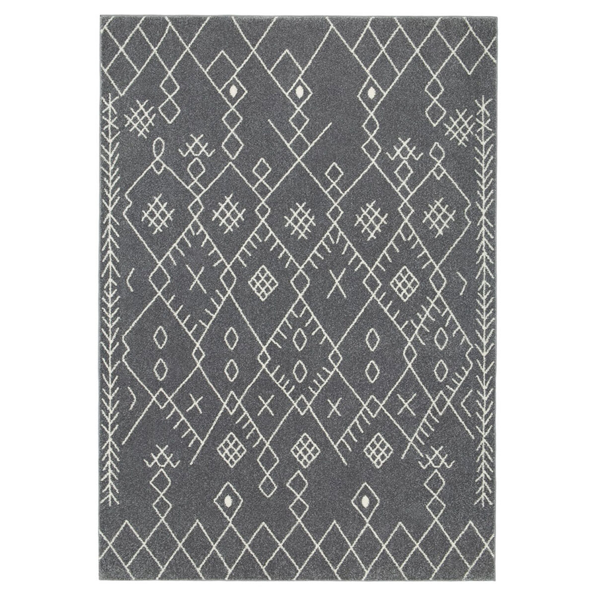 Alfombra Modalfo Florida 160 x 230 cm Gris