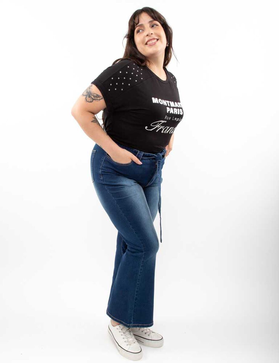 Jeans Flare Mujer Extralindas