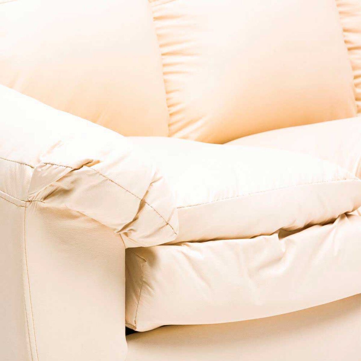 Sof&aacute; Cabsur Galicia 3 Cuerpos PU Beige