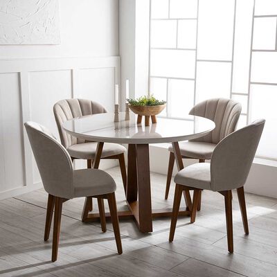 Imagen 2 del producto Juego de Comedor Decocasa Bennet 4 Sillas