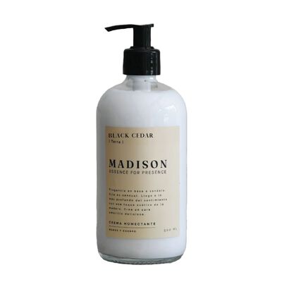 Crema Humectante 500 Ml Black Cedar Transparente Madison
