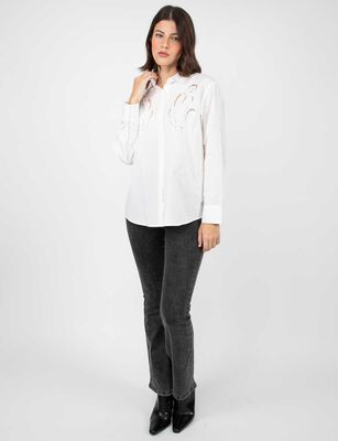 Imagen 2 del producto Blusa Manga Larga Mujer Zibel Crudo