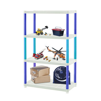 Estante Sólido Rimax Decorativo Azul 12"