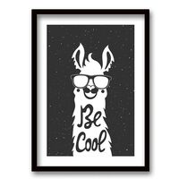 Cuadro Decorativo Retela Llama 40 x 30 cm