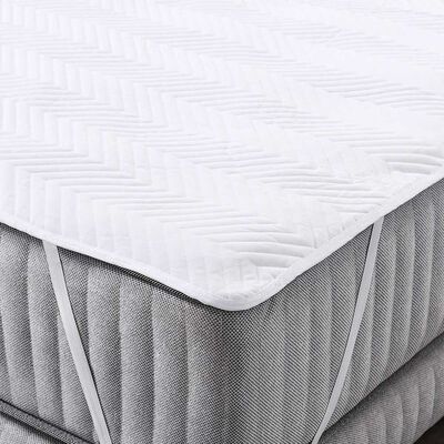 Imagen 1 del producto Cubrecolchón Elements & Co 1 Plaza C/Vivo Blanco