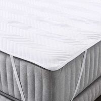 Cubrecolchón Elements & Co 1 Plaza C/Vivo Blanco