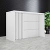 Mueble de Cocina Isla Home Mobili Americana Blanco