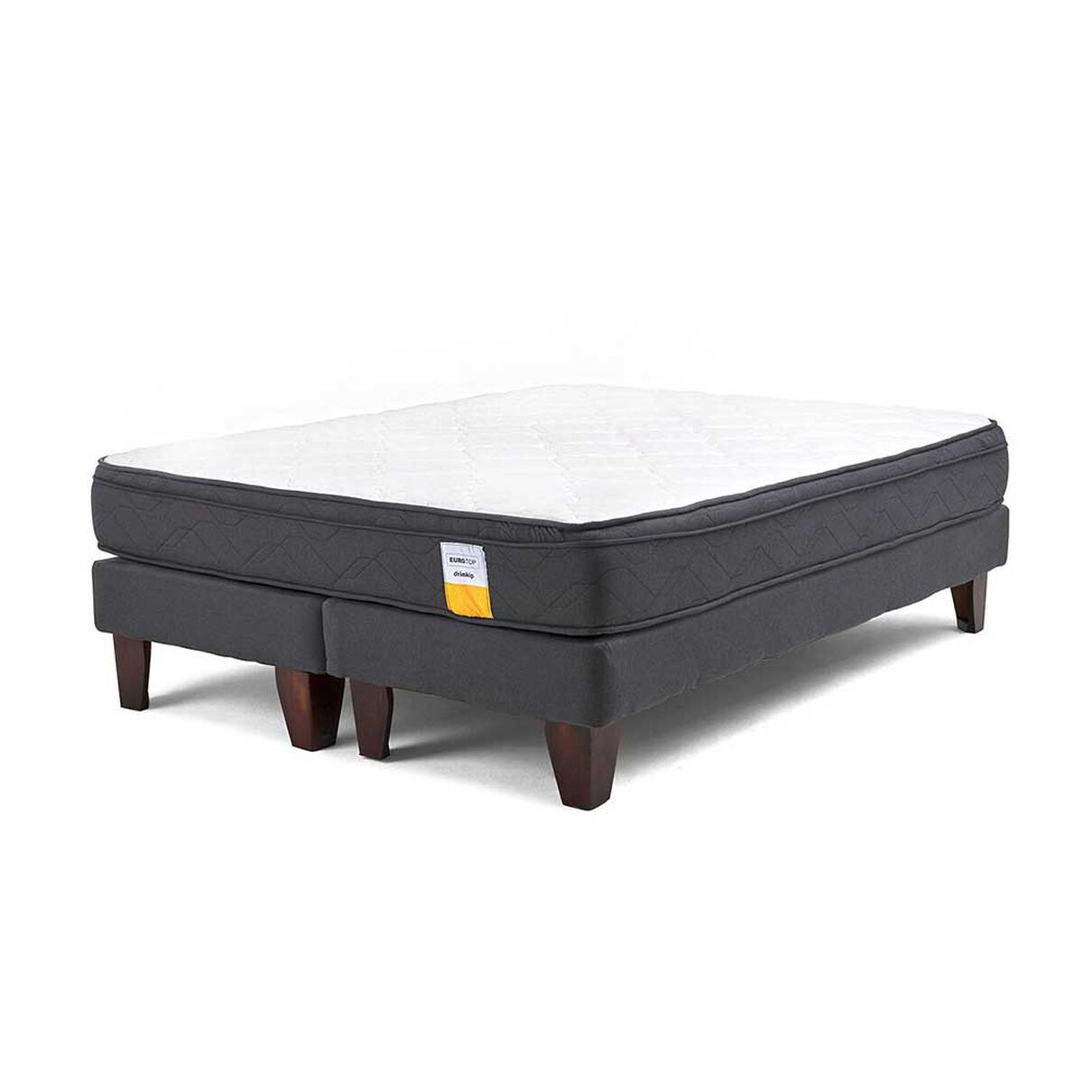 Cama Europea Drimkip Base Dividida Full Eurotop