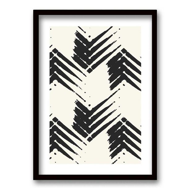 Cuadro Decorativo Retela Chevron 40 x 30 cm