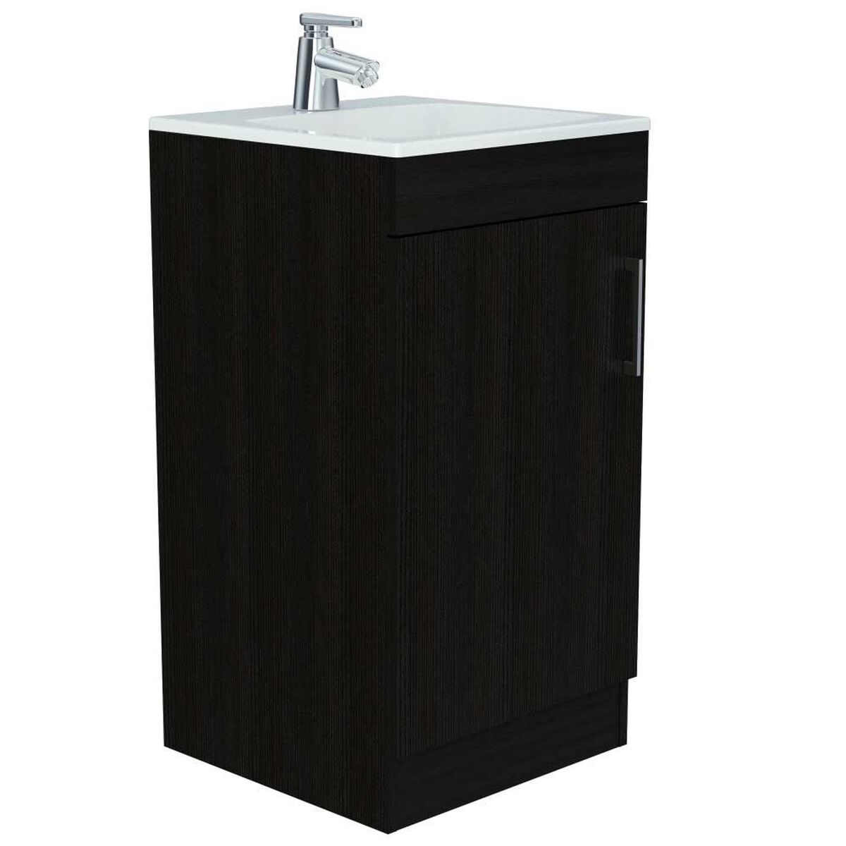 Combo Botiqu&iacute;n + Mueble Lavamanos + Mueble Optimizador TuHome My Bath  Wengue