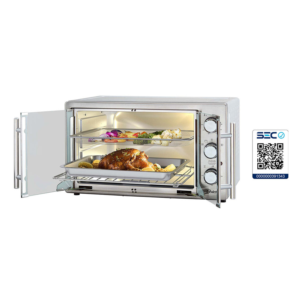 Horno con Freidora de Aire Oster TSSTTVFDMAF052 42 lts.