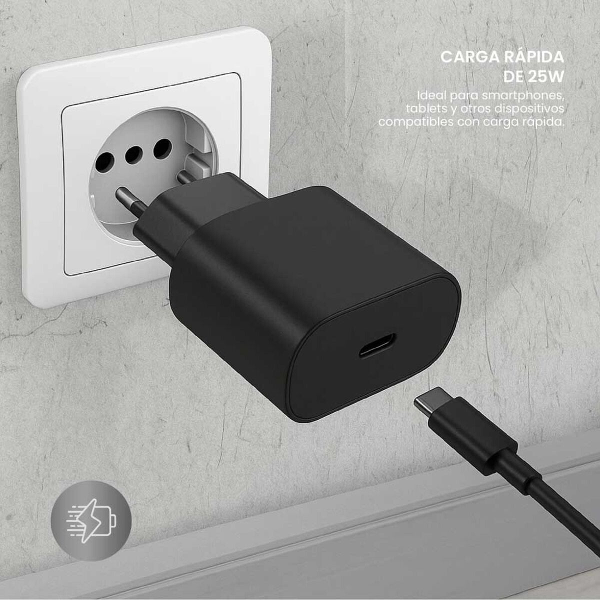 Cargador Levo 25W USB-C