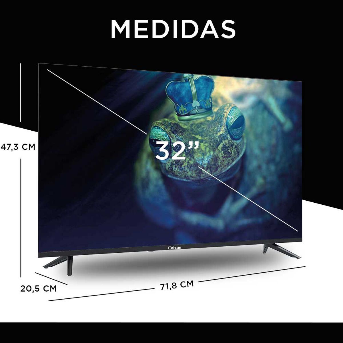 LED 32" Caixun C32V1HR Smart TV HD
