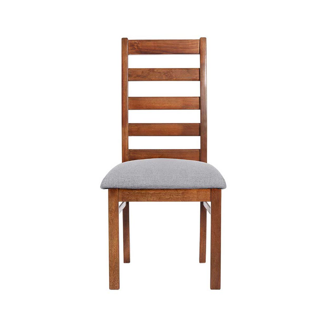 Juego de Comedor Latam Home Sevilla Burgos 2 Sillas + 2 Bancas Lino Gris Claro