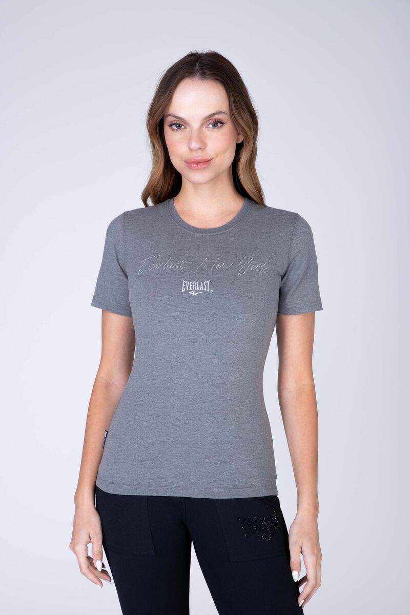 Polera Manga Corta Mujer Everlast