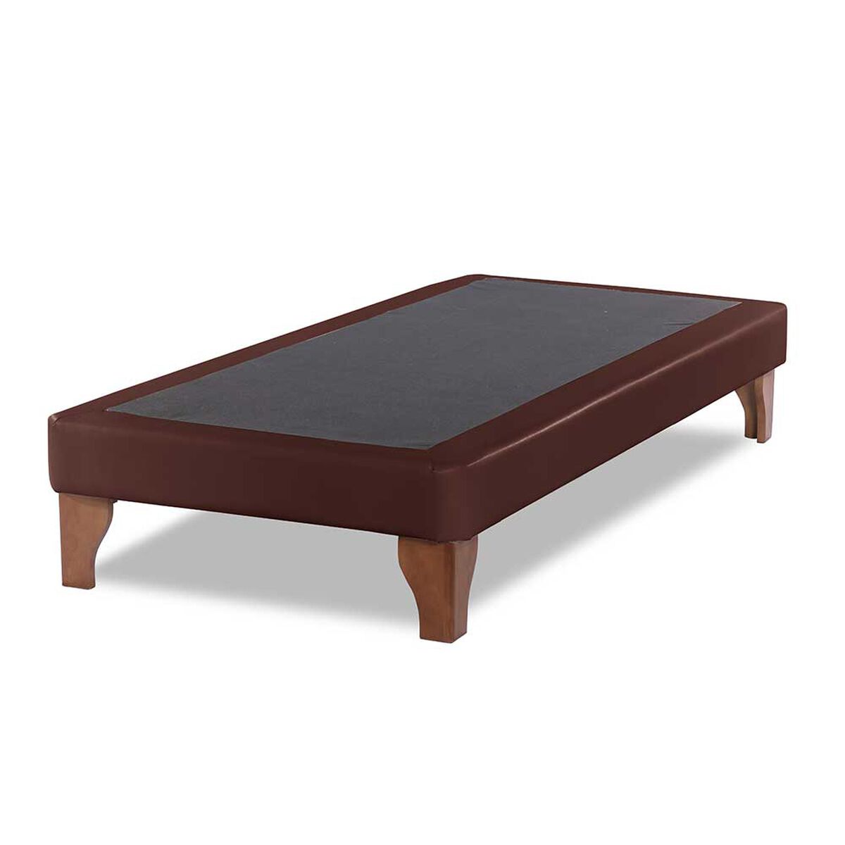 Base Europea Dividida Latam Home 1,5 Plazas Zen PU Chocolate