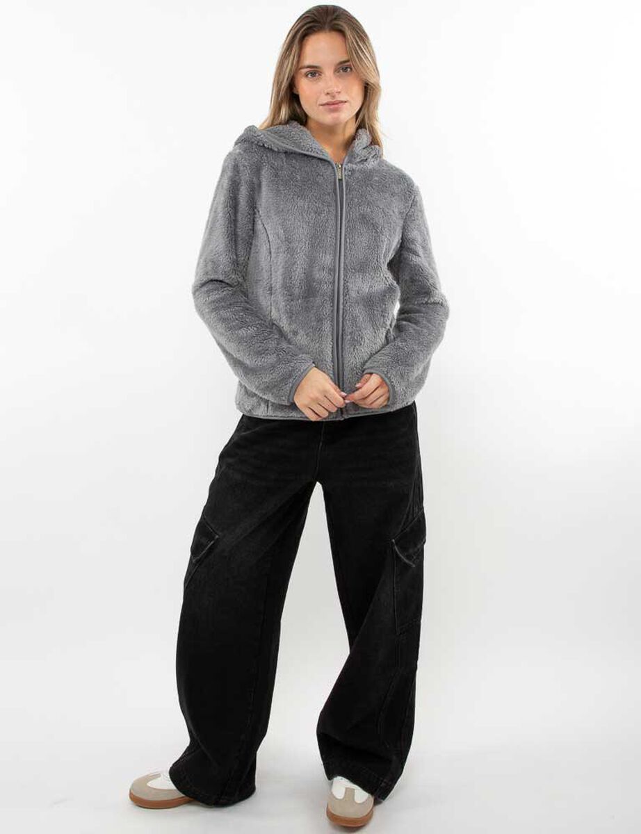 Poler&oacute;n Peludo Mujer Icono