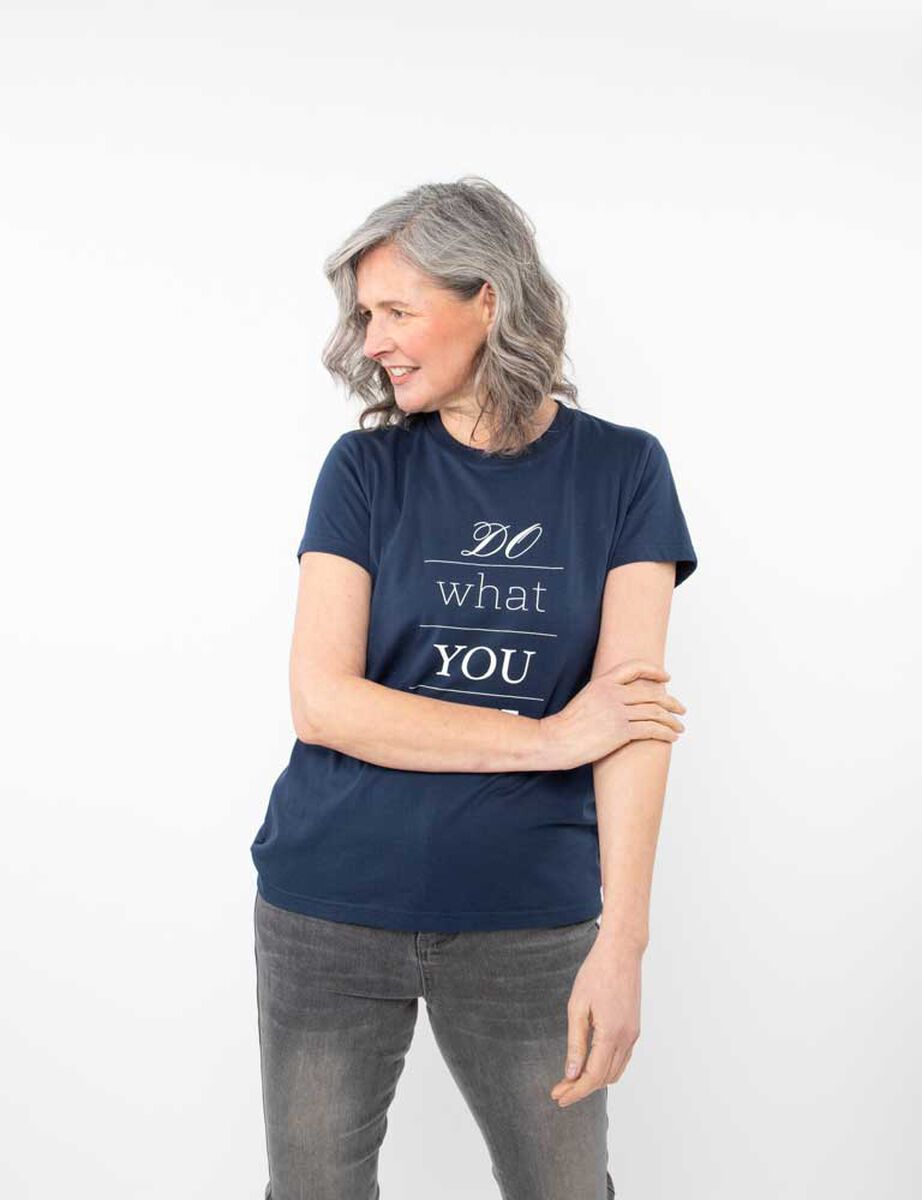 Polera Con Estampado Mangan Corta Mujer Portman Club