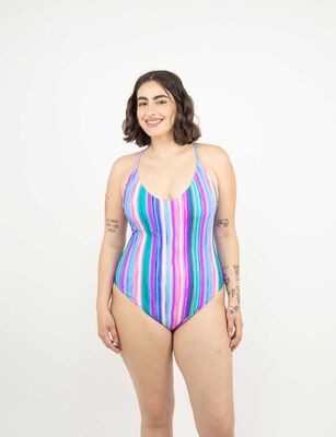 Imagen 1 del producto Traje de baño Enterito Mujer Icono Fucsia