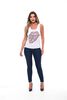 Polera Sin Mangas Mujer Rock Caviar