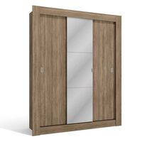 Clóset Roca Machado 3 Puertas Nogal