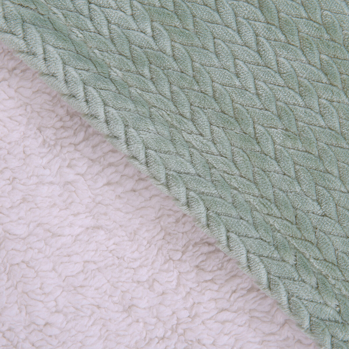 Manta Sherpa Sohome by Fabrics Medida Especial Verde
