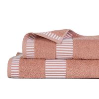 Juego de Toallas Mashini Liso 70 x 140 cm Coral