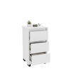 Cómoda Vekkahome Coimbra 3 Cajones Blanco